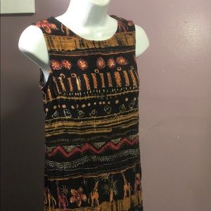 “Down To Earth” Tribal Feeling Dress